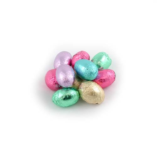 Milk Chocolate Foiled Easter Eggs