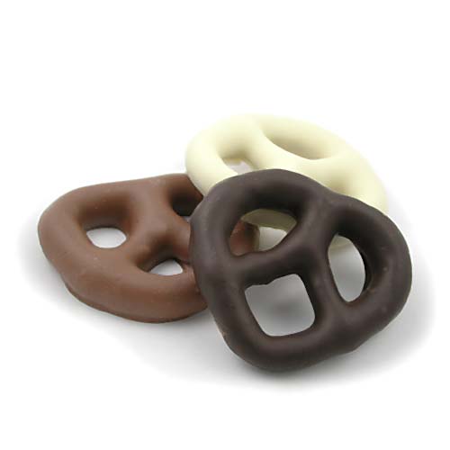 Gourmet Chocolate Covered Pretzels Plain
