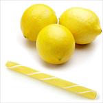 Lemon Candy Sticks Straws
