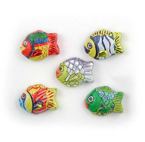 Milk Chocolate Foiled Fish