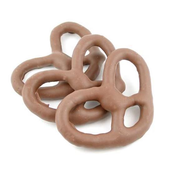 Picture of Sugar Free Milk Chocolate Pretzels Large