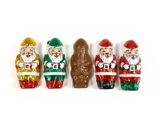 Picture of Chocolate Foiled Santa's